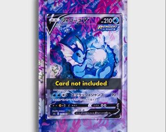 Vaporeon V-kampanj | Utökat konstdisplayfodral för Pokémon-kort