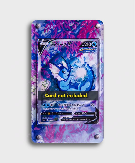 vaporeon v pokemon card value Amazon.com: Pokemon - Vaporeon V SWSH181 - Black Star Promo - Alterante Art  Holo main image 0