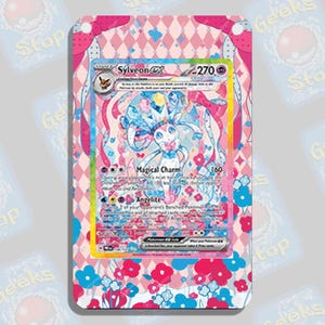 Sylveon ex SAR | Rozszerzona gablota ekspozycyjna na karty Pokemon