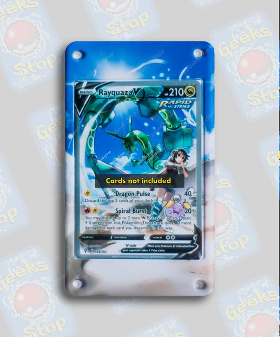 rayquaza v bccg 10 graded card slab Rayquaza V Alt Art PSA CGC Beckett