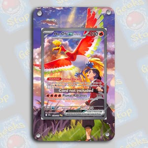 Ethans Ho-Oh ex SAR | Vitrine erweiterte Kunst für Pokemon Karte