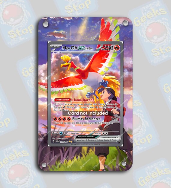 Buy Ethan's Ho-oh Ex SAR | Display Case Extended Art for Pokemon Card  Online in India - Etsy