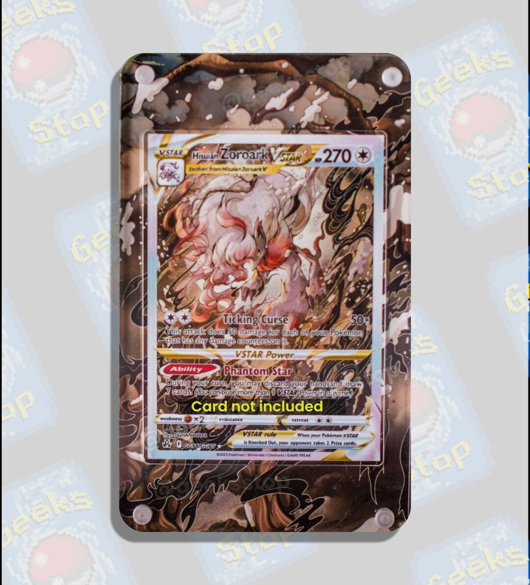 Hisuian Zoroark VSTAR | ポケモンカード用拡張アートディスプレイ