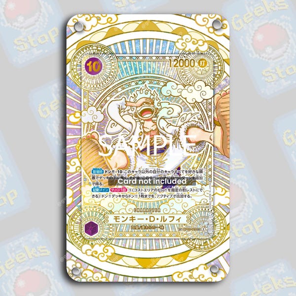 Luffy SP Gold OP11 | Erweiterte Vitrine für OPTCG
