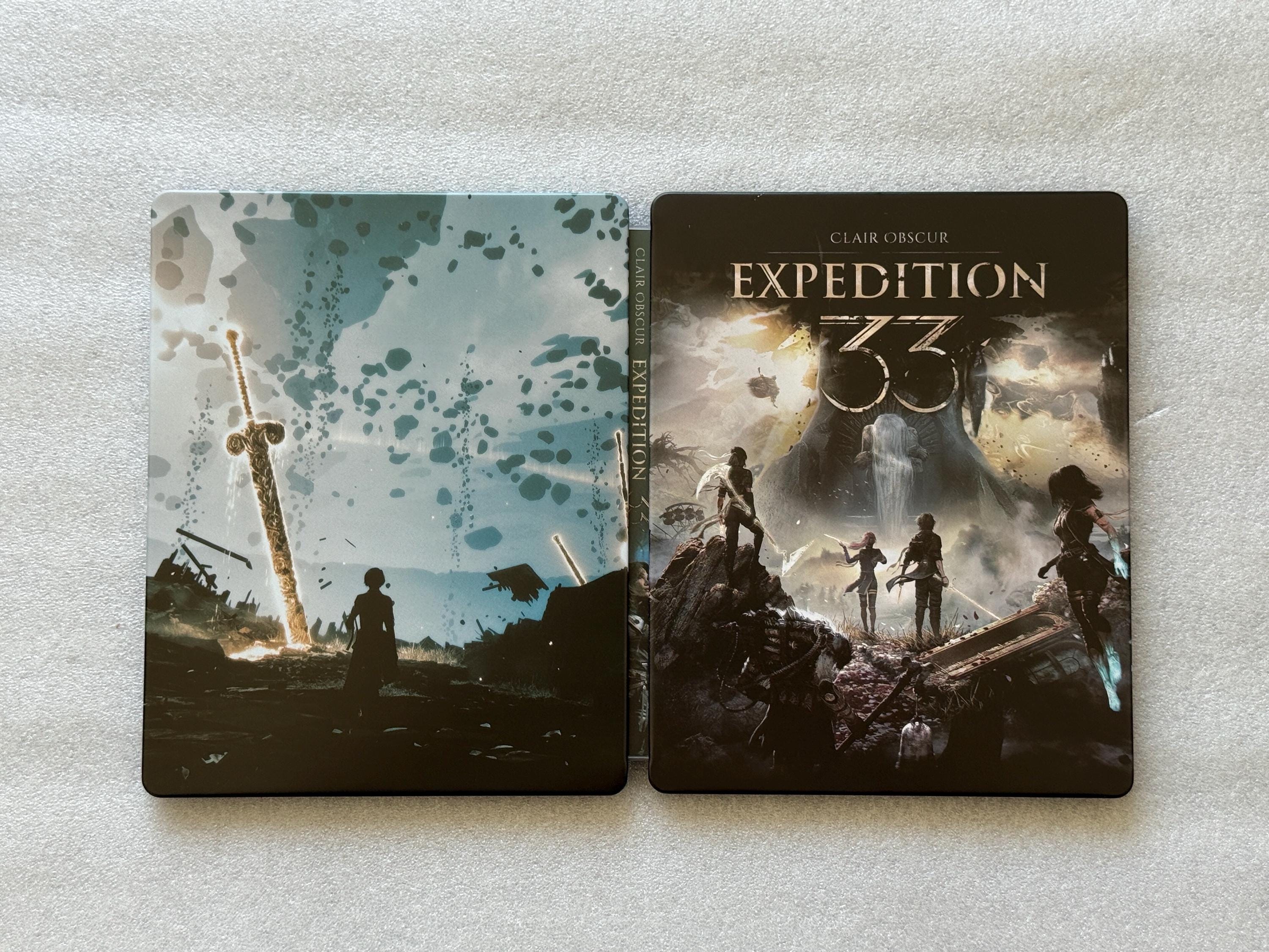 ゴーストリコン ブレイクポイント スチールブックケース Clair Obscur: Expedition 33 Custom Made Steelbook Case Ps4/ps5