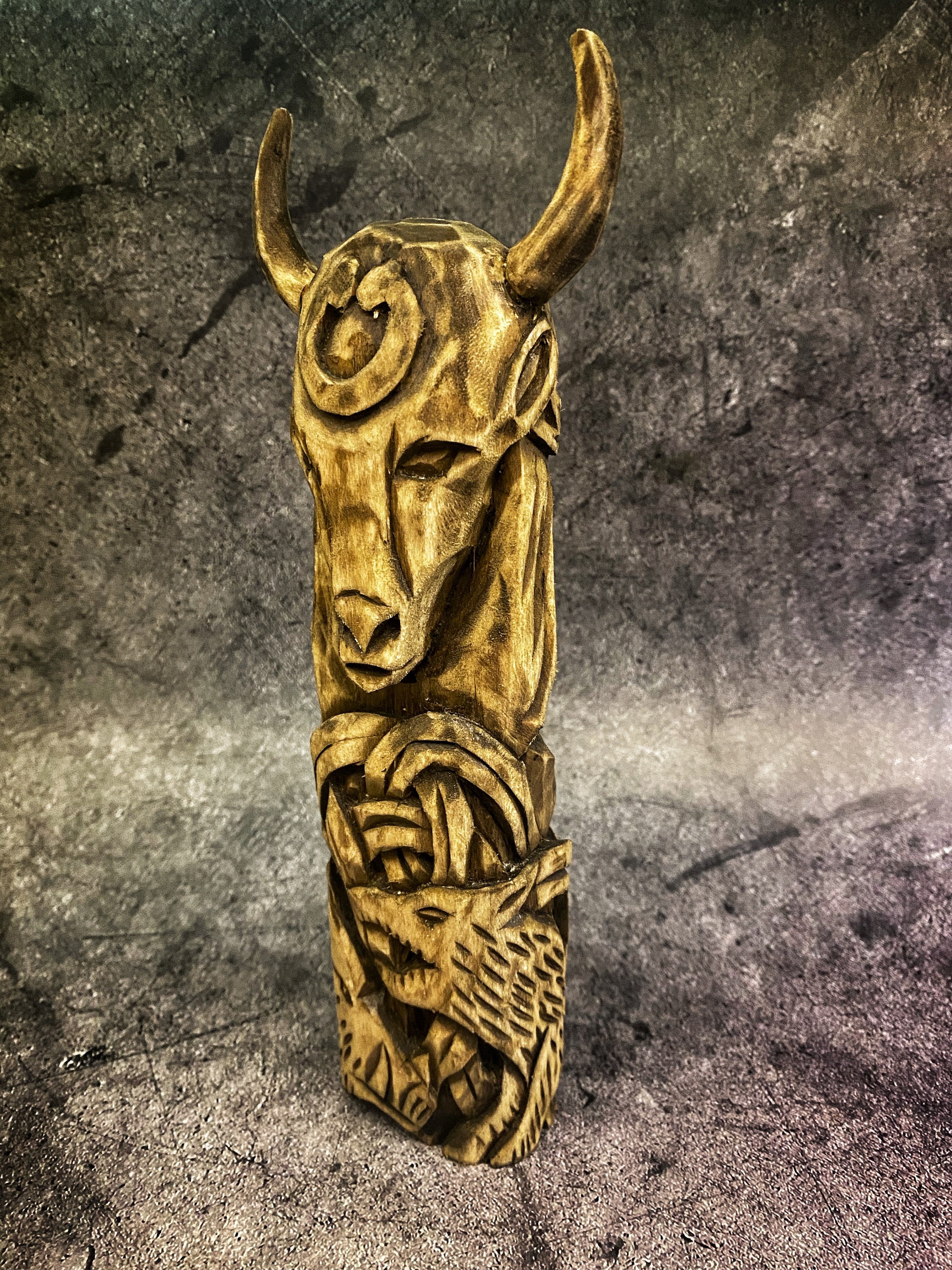 Cernunnos, Horned God, Pagan Gods, Cernun Celtic God, Altar Statue ...