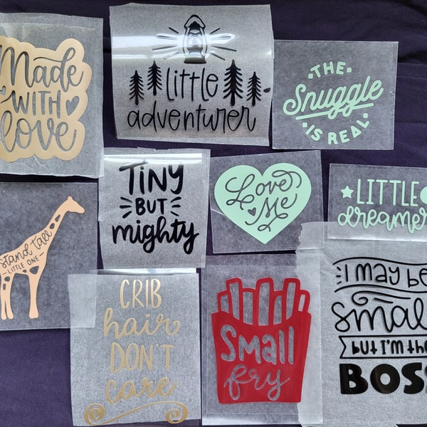 Iron on Decals Baby Girl Baby Shower Etsy