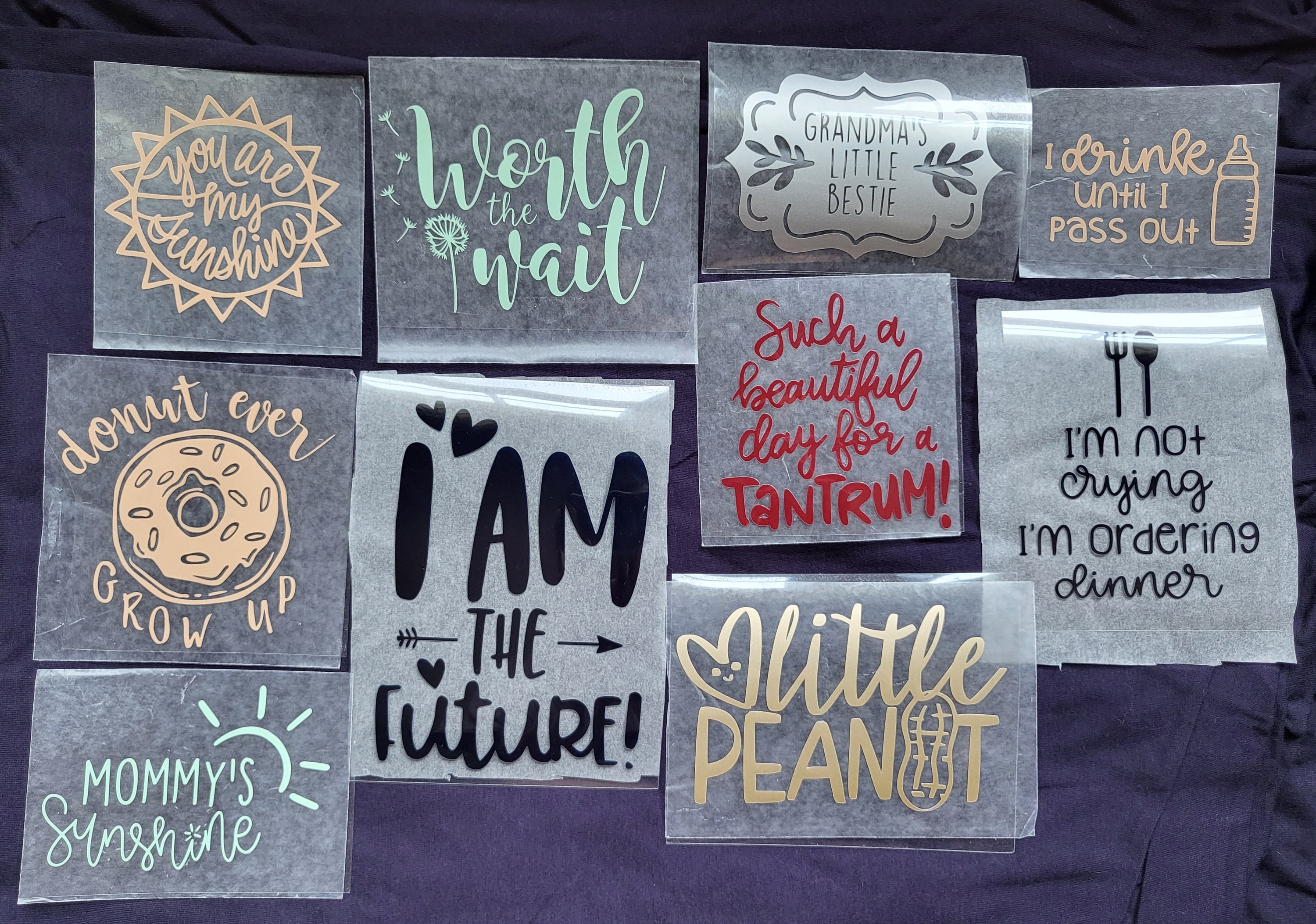 Baby Onesie® Station Iron on Transfers, Unisex Baby Onesie Iron on