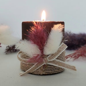 Personalized Wedding Favors for Guests , Wooden Tealight Candle, Rustic Wedding Favors, Bulk Wedding Favors, Custom Wedding Favors