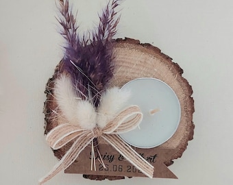 Wedding favors for guests, bulk gifts, rustic wedding favor, personalized favors, wood favors, tealight holder, unique gift, thank you gifts