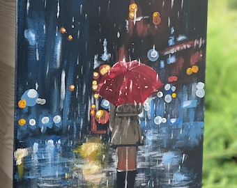 Rainy night in the city