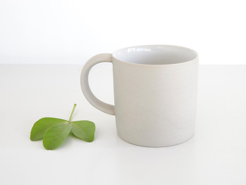 Sand Matte Mug Japanese Handmade Pottery Ceramic Cup Perfect for Green Tea or Coffee image 1