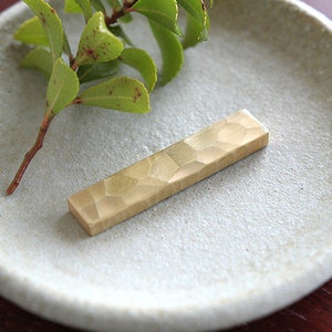 Brass Chopstick Rest Handmade Metal Cutlery Handcrafted in Japan image 6