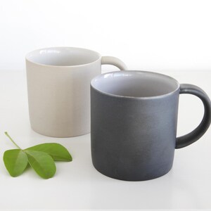 Sand Matte Mug Japanese Handmade Pottery Ceramic Cup Perfect for Green Tea or Coffee image 4