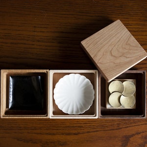 Sculpted Boxes Elegant Wooden Boxes and Container Eco-Friendly, and Functional Organizer Solution and Storage Box Handcrafted in Japan image 8