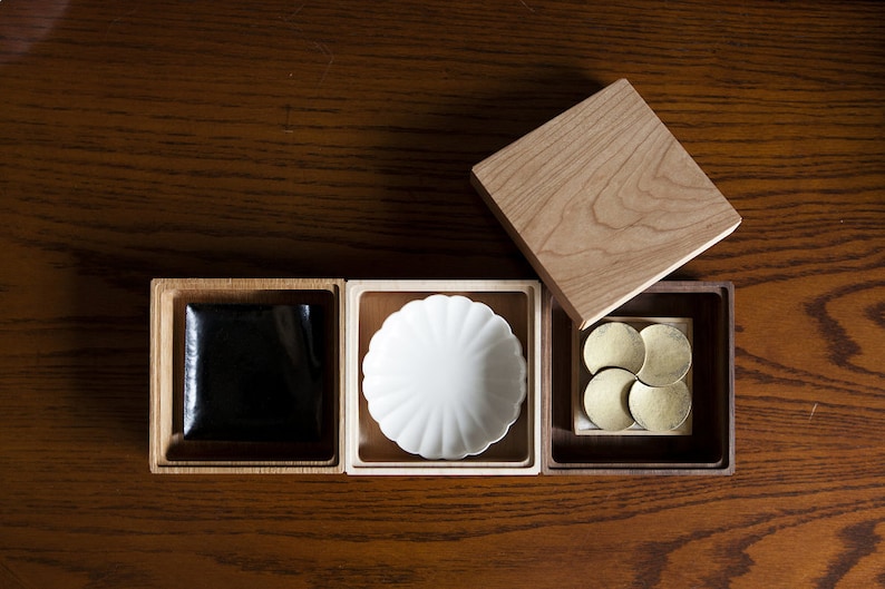 Sculpted Boxes Elegant Wooden Boxes and Container Eco-Friendly, and Functional Organizer Solution and Storage Box Handcrafted in Japan image 8