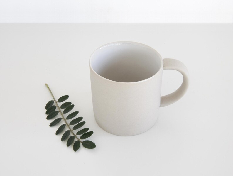 Sand Matte Mug Japanese Handmade Pottery Ceramic Cup Perfect for Green Tea or Coffee image 2