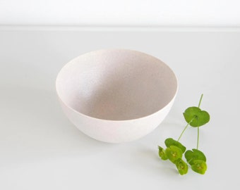 Pink Kiji Round Bowl S by Makoto Saito |  | Japanese Ceramic Artistry | Handcrafted in Japan