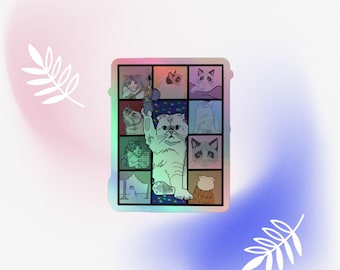 Taylor's Eras Tour Holographic Sticker: Sparkle in Swiftie Style!