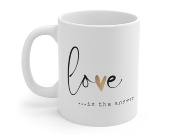 Love Ceramic Mug 11oz