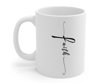 Faith Ceramic Mug 11oz