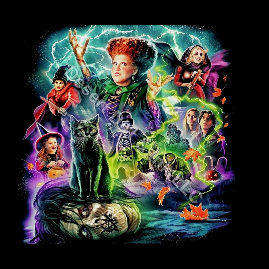 Hocus Pocus, Ready to Press Sublimation 20 Oz Tumbler Print, TRANSFER