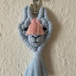 Vorbestellung | Alpaka | "Alpakii" | Alpaca | Schlüsselanhänger | Keychain | Makramee | Macrame | Geschenk | Geburtstag | Lama