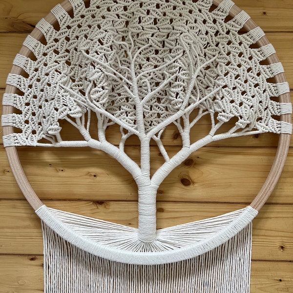 Lebensbaum | Lebensbaum XXL | Tree of Life | Makramee | Wandbehang | Boho | Yggdrasill | Wunschbaum | Hochzeit | Geschenk | Geburtstag