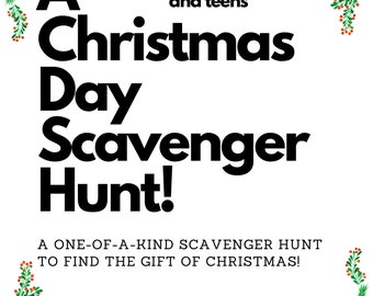 Christmas Day Scavenger Hunt