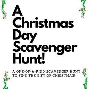 Christmas Day Scavenger Hunt