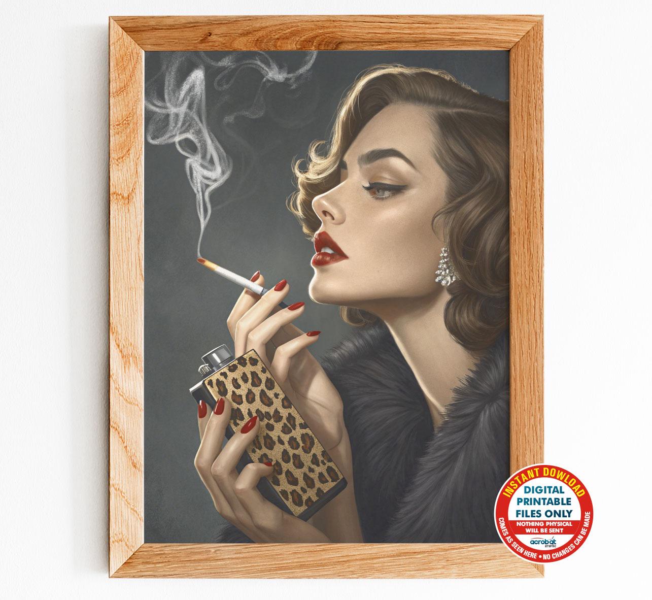 Femme Fatale Smoking