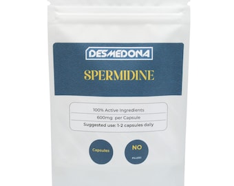 Gélules de spermidine super puissante 6 mg de spermidine par portion d'extrait de germe de blé