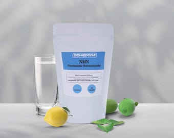 Pure 99,9% NMN-capsules 600 mg (β-nicotinamid-mononucleotide) NAD+, gecertificeerde zuiverheid, hoge sterkte en kwaliteit, EU-verkoper