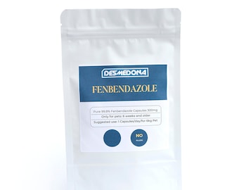 Pure 99,8% Fenbendazole Capsules 300mg, Multi-Listing EU Seller