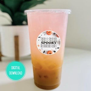 Spooky Season Loaded Tea Design, Spooky Sticker Design, Herbalife Tea Bomb Design