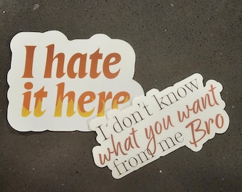 2 Pack - Pick Your Vinyl Stickers