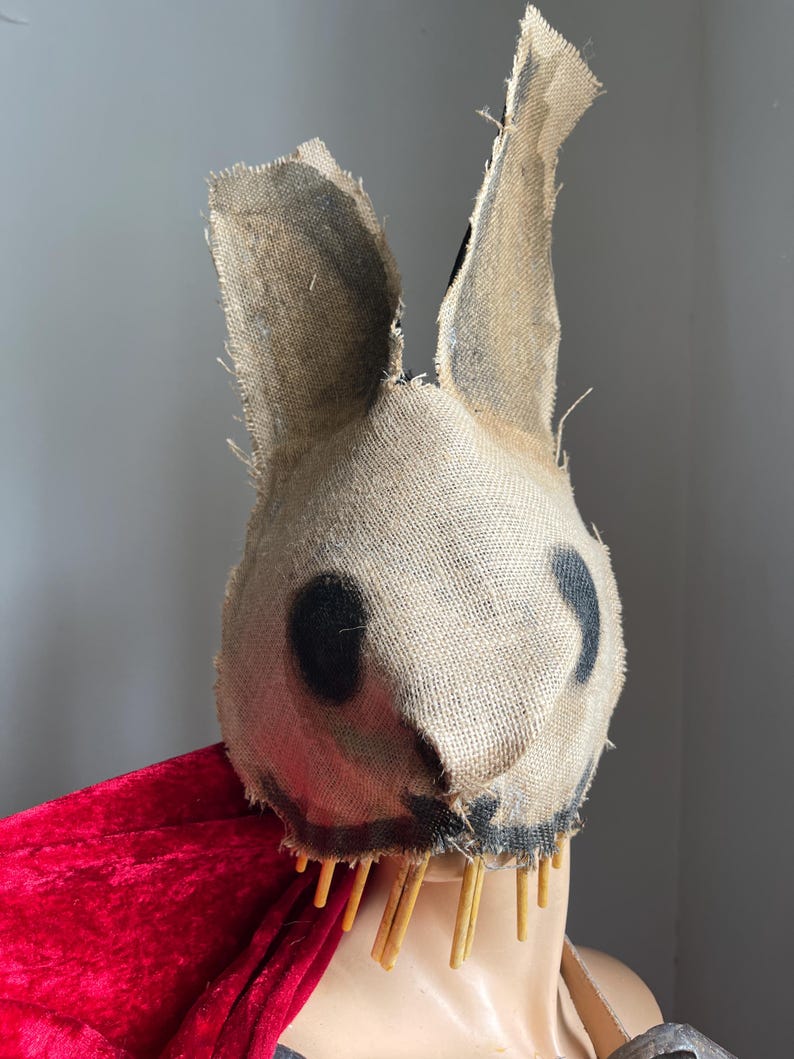 Rabbit Mask - Halloween Costume, Horror Prop for Masquerades and Movies ...