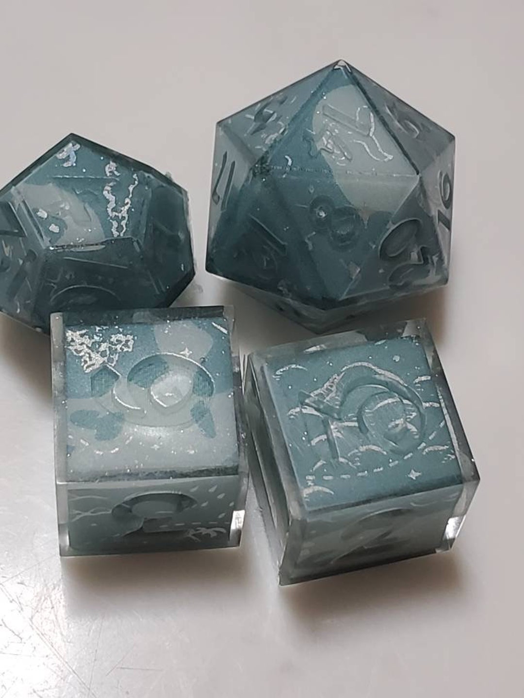 Nautical Map Dice Set Etsy