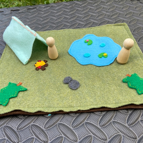 Felt Play Mat Etsy