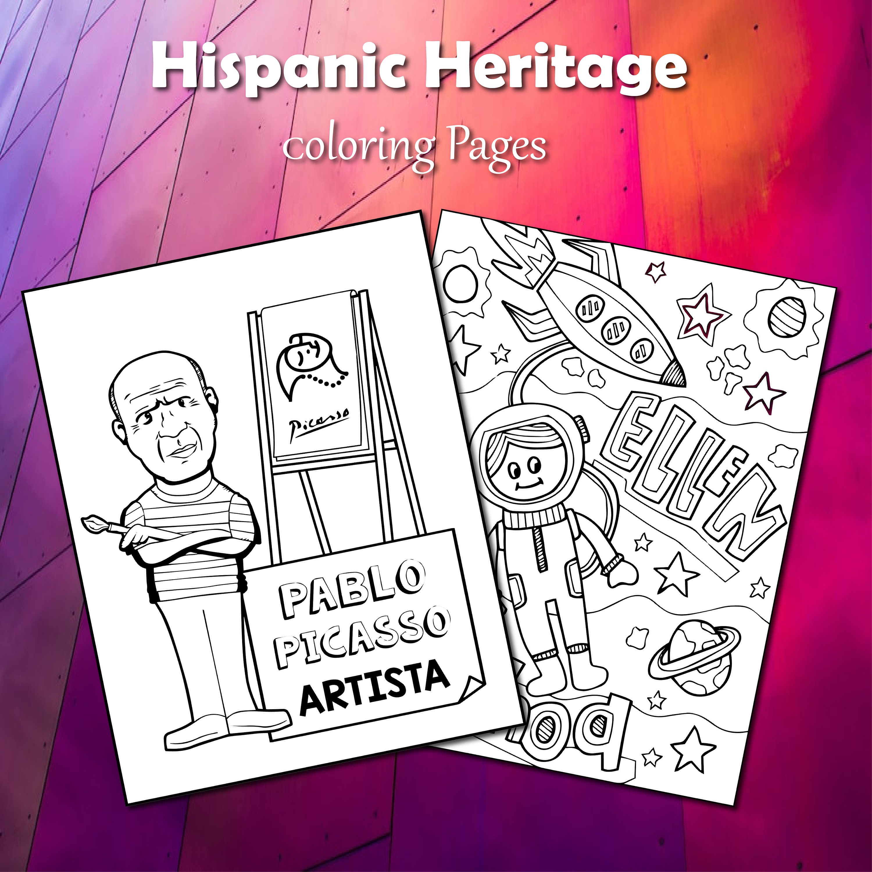 Hispanic Heritage Month Coloring Pages National Hispanic Heritage Month