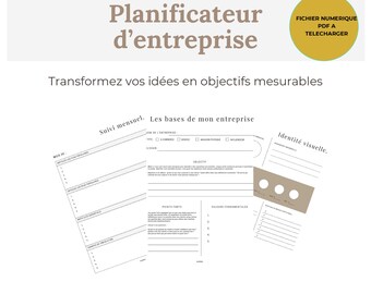 Planificateur d’entreprise - Businessplaner