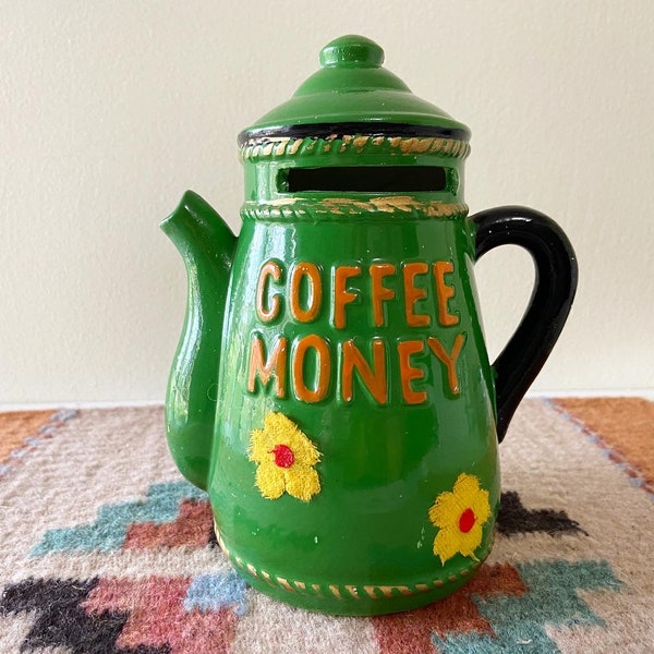 Vintage “Coffee Money” Piggybank