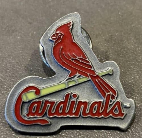 MLB, Accessories, Mlb St Louis Cardinals Baseball Vtg Fredbird Mascot  Keychain Fred Bird