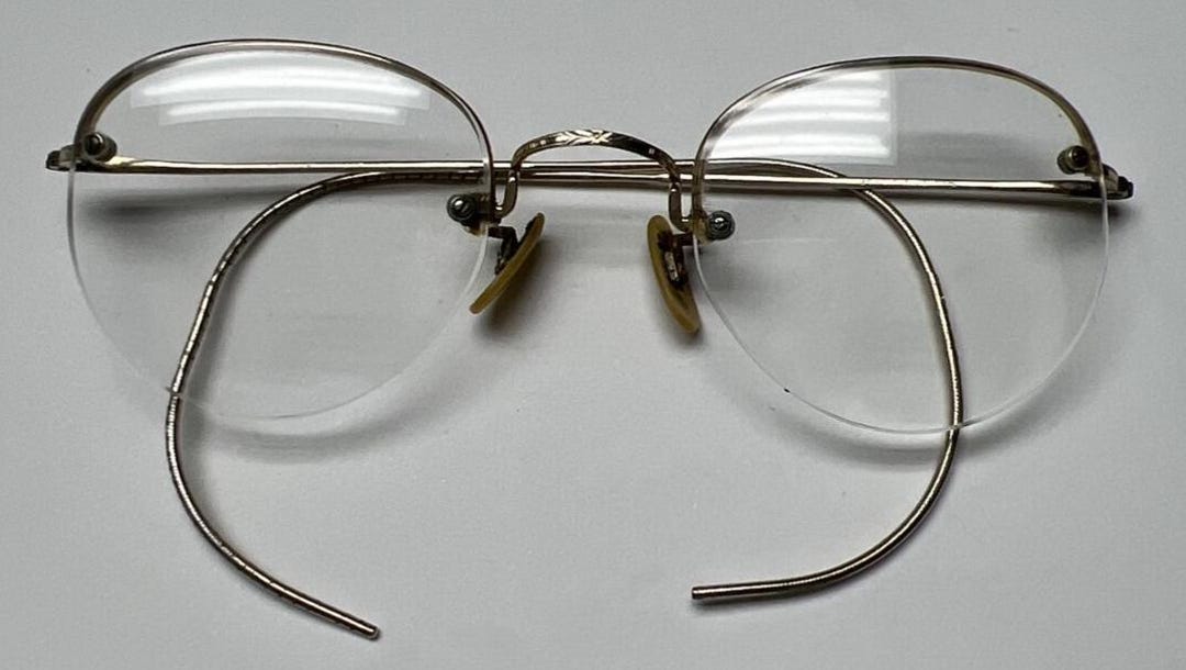 Vintage Shuron Optical Men's Glasses From 1960s. A Piece of