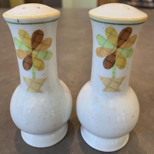 Vintage Versatone by Noritake Patches Shakers Flower Pot