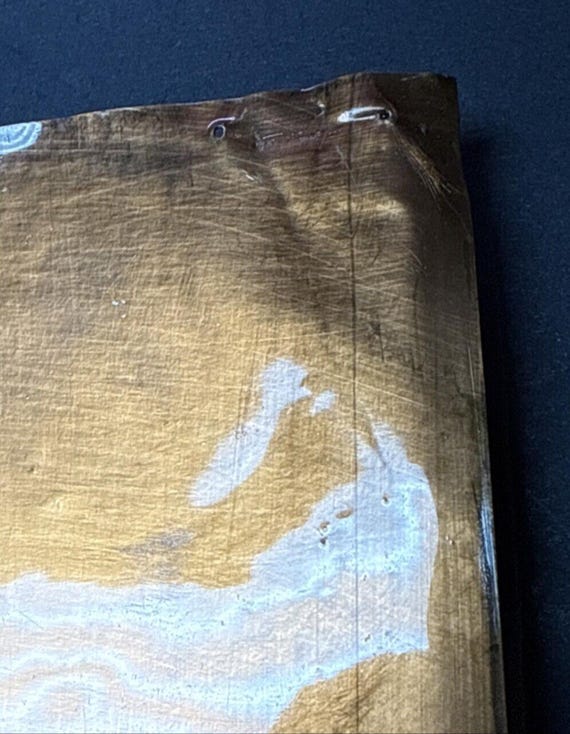 ヴィンテージ銅レリーフ魚銅ロックフィッシュプレート大現状のまま