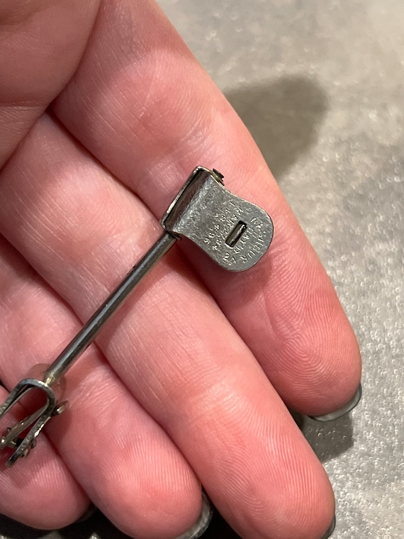 Antique Lot of 2 Washburne Cuff Holders Links Magicia… Gem