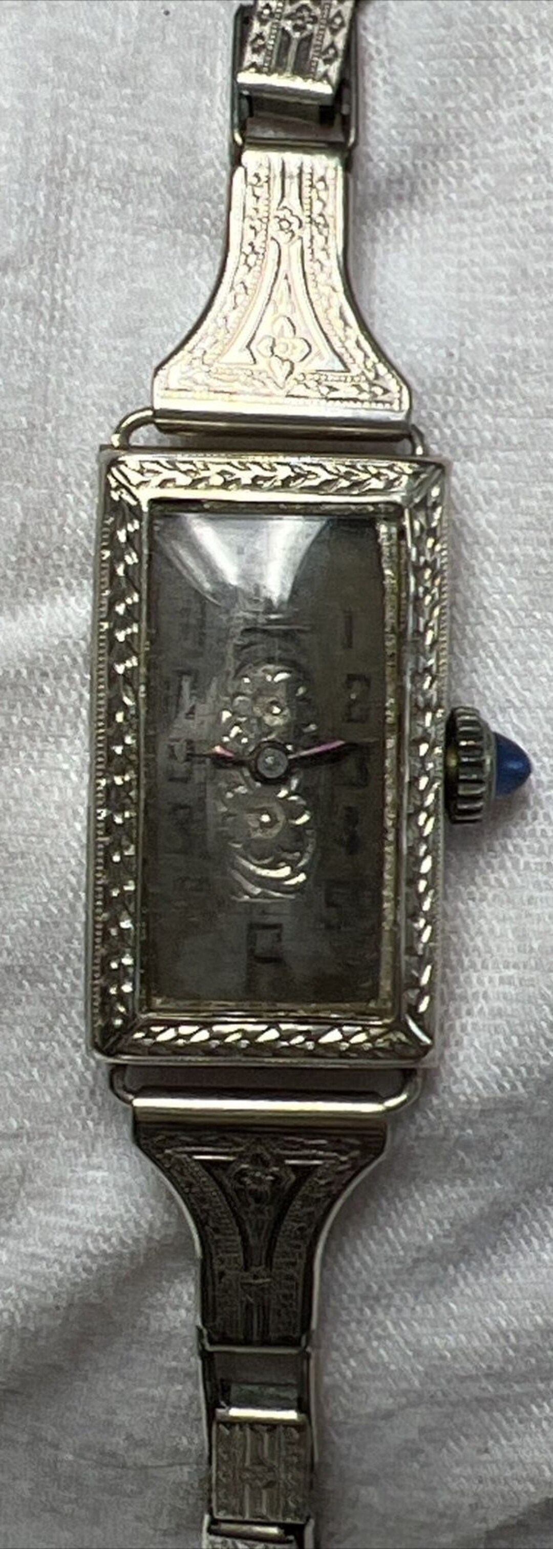 【売れ筋】 Antique Sturdymaid Metal Watch Stretch Gold 12k 1/10th アンティーク雑貨