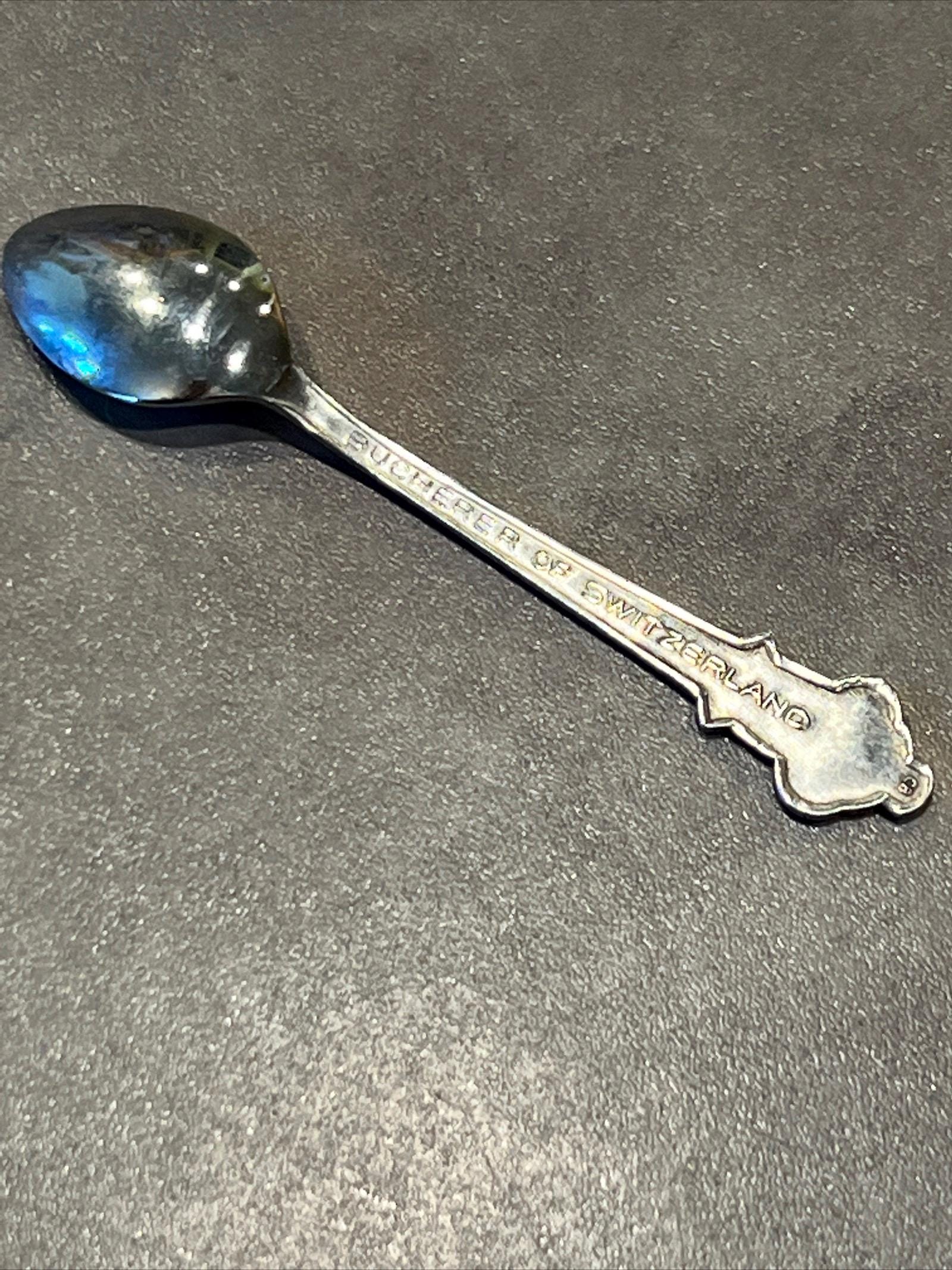 Vintage Rolex Bucherer of Switzerland Watch Souvenir Spoon Lucerne