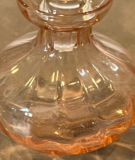 Vtg Caithness Whitefriars Pink Glass Perfume Bott… - image 10
